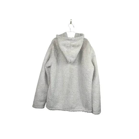 Patagonia Los Gatos Full Zip Jacket White Girls Size XL 14